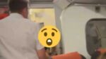 Vrijend koppeltje in toilet van vliegtuig betrapt: “Ik hoop dat het de piloot niet was!” (video)