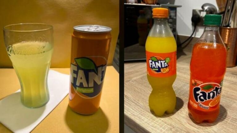 Waarom is Fanta geel bij ons, maar oranje in de Verenigde Staten?