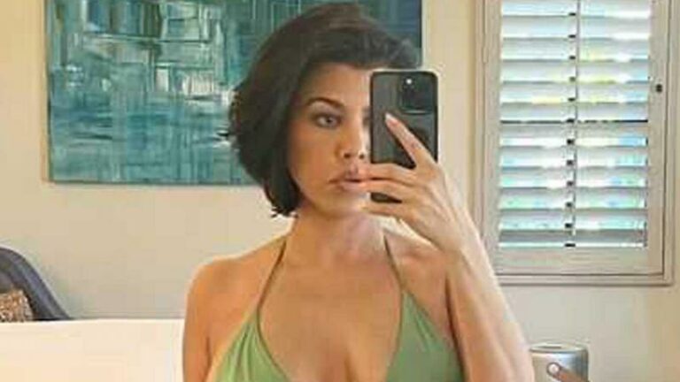 Hoogzwangere Kourtney Kardashian toont bolle buik: «Gewoonweg perfect» (foto)