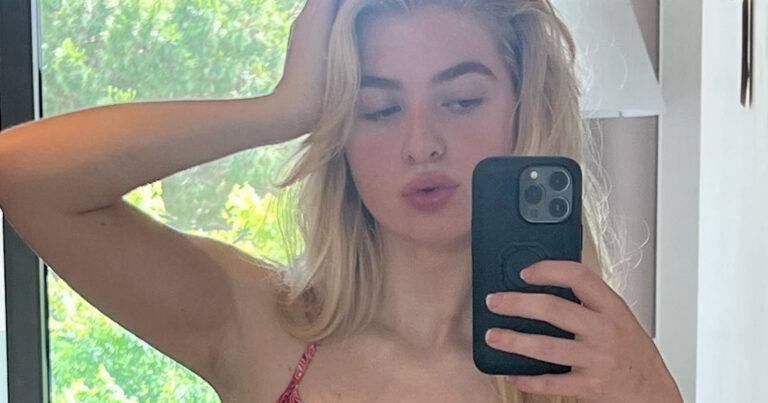 Dochter van Oasis-zanger Noel Gallagher geniet in bikini: “Je ziet er knap uit!” (foto’s)