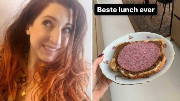 Kaat Bollen lokt reacties uit met opvallend beleg op haar boterham: “Te goor voor woorden”