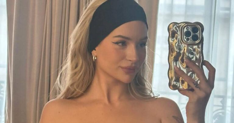 Zus van Kate Moss daagt Instagram uit met wel erg strakke outfit: “Heet!” (foto’s)
