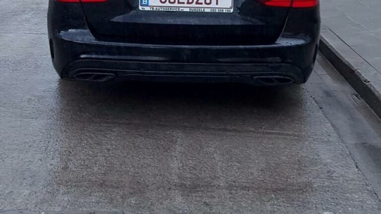 Deze nummerplaat valt op: “Zot zijn doet geen zeer”
