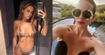 Vrouw van Thibaut Courtois draagt piepkleine bikini, Eline De Munck straalt in opvallende outfit en Rita Ora pakt uit met bikiniselfie (foto’s)