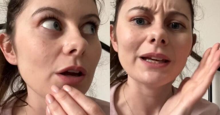 “Wat moet ik doen?!”: Dame ontdekt SCHOKKEND geheim over haar date terwijl hij aan het douchen is (video)