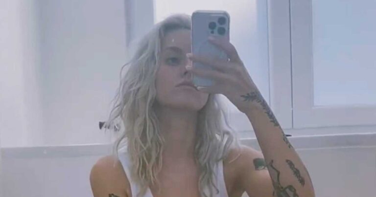 Jitske Van de Veire poseert in lingerie: “Rolletjes zijn er, soms wat minder en soms wat meer” (foto)