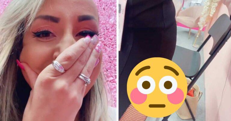 Vrouw beleeft GÊNANT moment met jurk: “Hij scheurt verder en verder open!” (video)