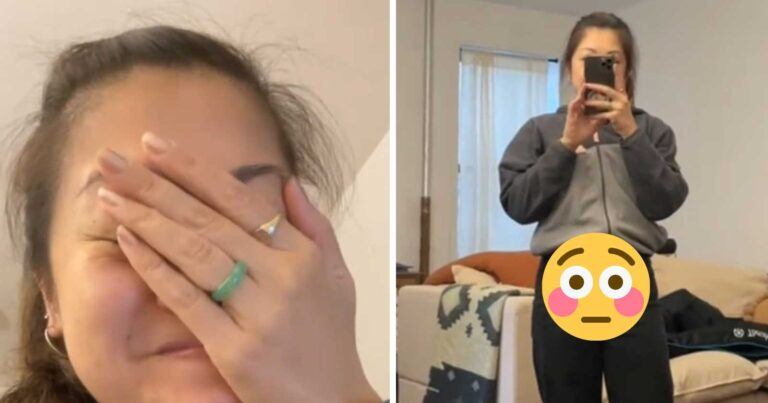 Vrouw wandelt naar huis, maar ontdekt nadien GÊNANT detail aan haar outfit: “Waarom zei niemand me iets?!” (video)