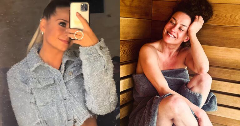 Olga Leyers poseert voor de spiegel, Laura Tesoro deelt guitige selfie en zus van Miley Cyrus pakt uit met badpakprentje (foto’s)