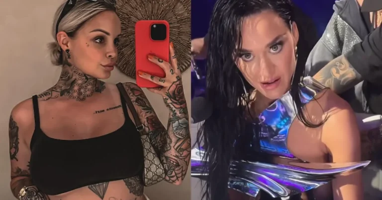 Billie Leyers straalt in sportieve outfit, Rihanna poseert halfnaakt en Katy Perry’s topje komt los (foto’s/video’s)