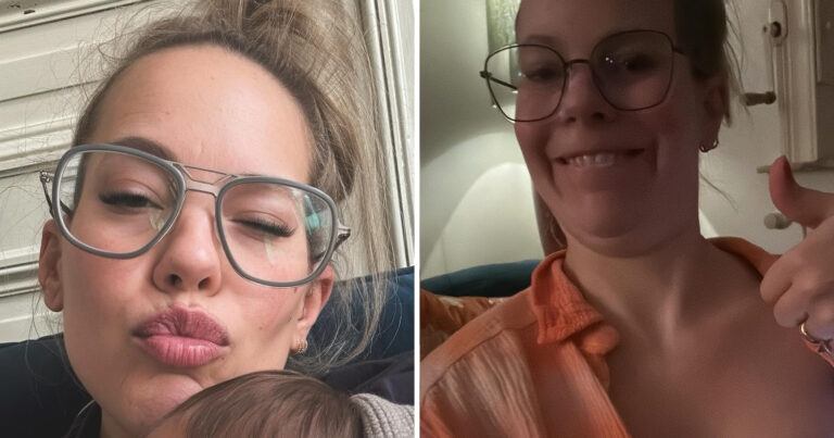 Eline De Munck toont realiteit achter Instagram: “Heerlijk hoe je borstvoeding mee helpt normaliseren” (foto)