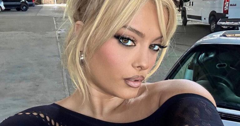 Bebe Rexha waagt zich aan doorschijnend topje: “Ze gaat het internet breken!” (foto’s)