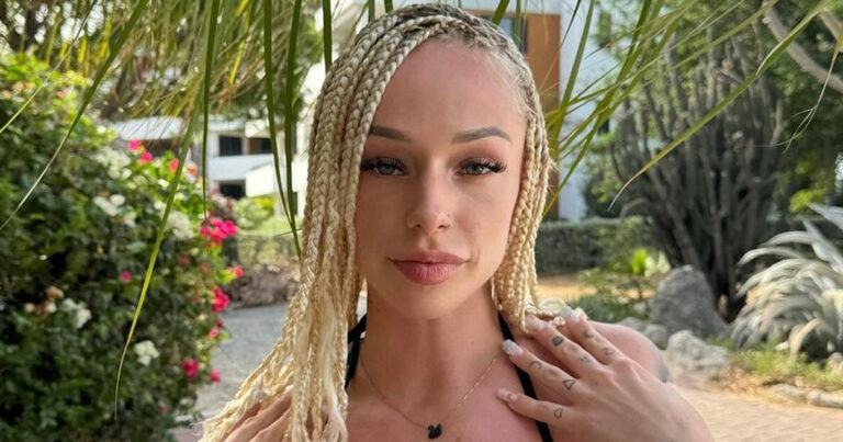 ‘Temptation’-Zwanetta deelt bikinifoto, maar volgers waarschuwen haar: “Vaker insmeren!”