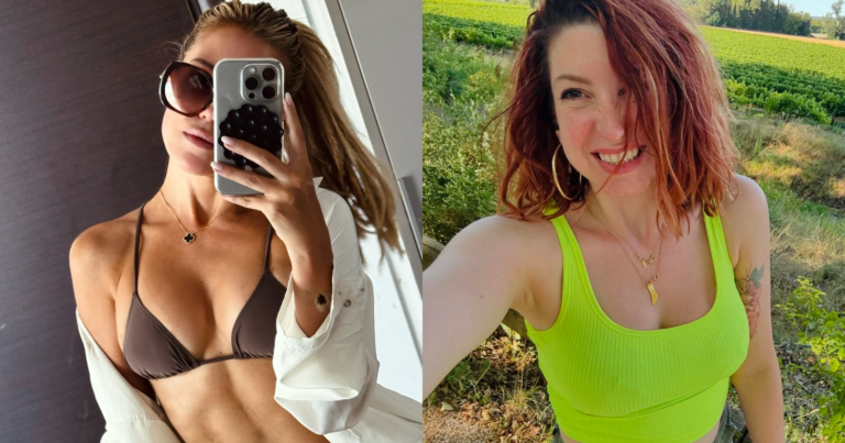 Dochter van Jean-Claude Van Damme geniet in bikini, Julie Vermeire draagt leuke outfit en Kaat Bollen deelt sportieve selfie (foto’s)