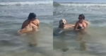 WOOPS: ‘Stoute’ hond steelt bikinitopje van dame (fails)