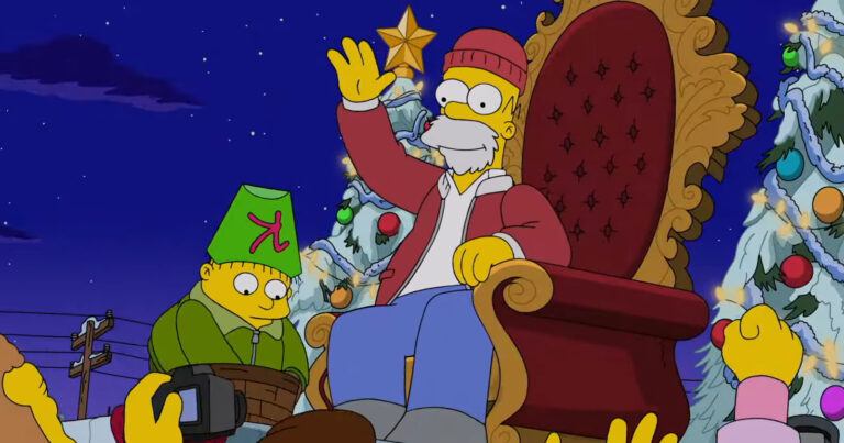 ‘The Simpsons’ vieren Kerstmis met speciale aflevering
