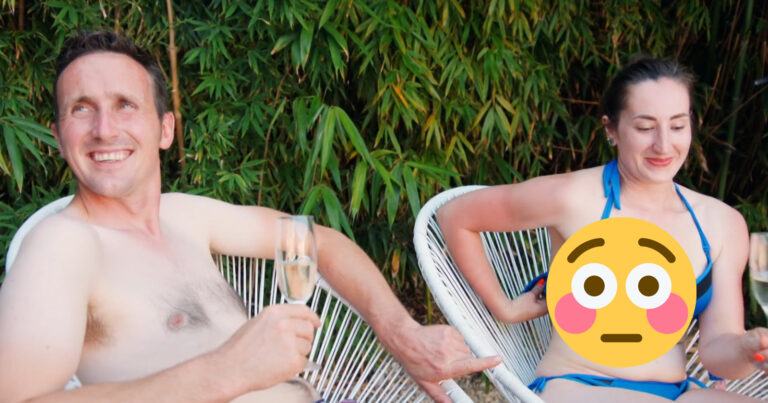 Bikinitopje van ‘Boer zkt Vrouw’-kandidate springt open: “Oeps!” (video)