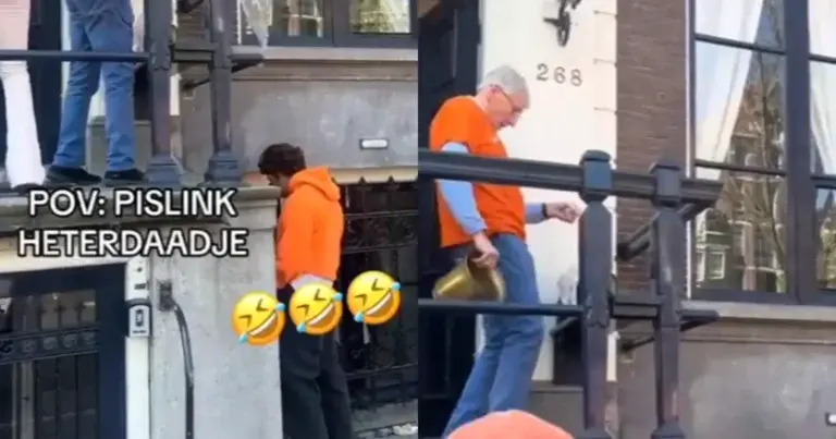 Man betrapt wildplasser tijdens Koningsdag en grijpt heerlijk in! (video)