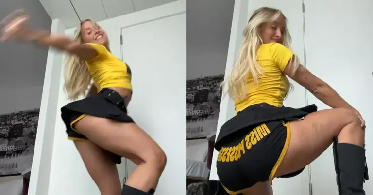 Vriendin van Niels Destadsbader pakt uit met straffe dansmoves: “Wat een vrouw!” (video)