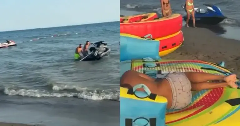 WOW: Vrienden maken slapende man op wel héél brute wijze wakker (video)