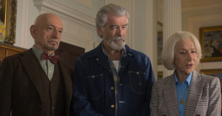 ‘The Thursday Murder Club’: Netflix brengt Helen Mirren, Pierce Brosnan en Ben Kingsley samen in een verrukkelijke detective