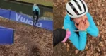 Influencer Stien Edlund belandt in het water tijdens training Turbo Cross: “STIEN!” (video)