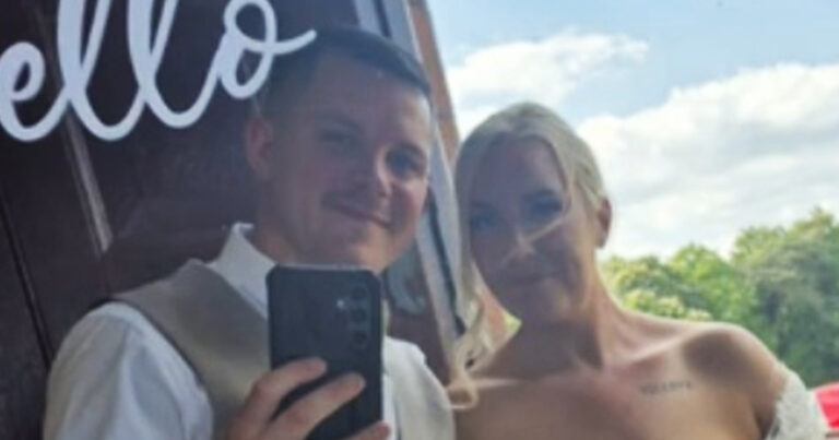 Bruid choqueert met weinig verhullende trouwjurk: “Meid, wat bezielde je?!” (video)