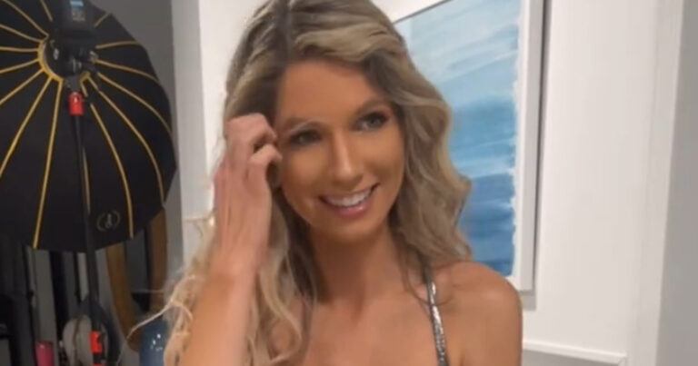 Vrouw beseft te laat dat haar outfit doorschijnend is: “Dus daarom keek iedereen naar mij!” (video)