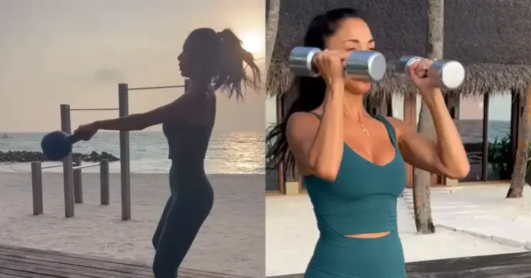 Nicole Scherzinger imponeert met stevige work-out: “Motiverend!” (video)