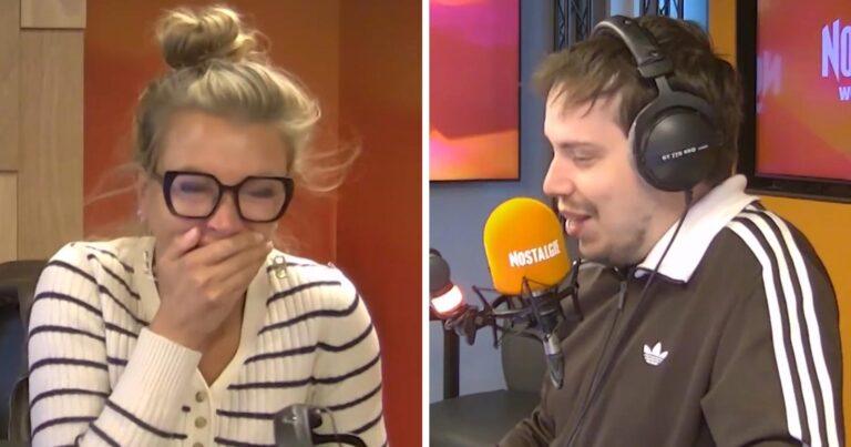 Véronique De Kock krijgt slappe lach tijdens live radio-uitzending: “We zijn haar kwijt!” (video)