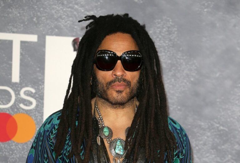 De verrassende reden waarom Lenny Kravitz sport in leren broeken