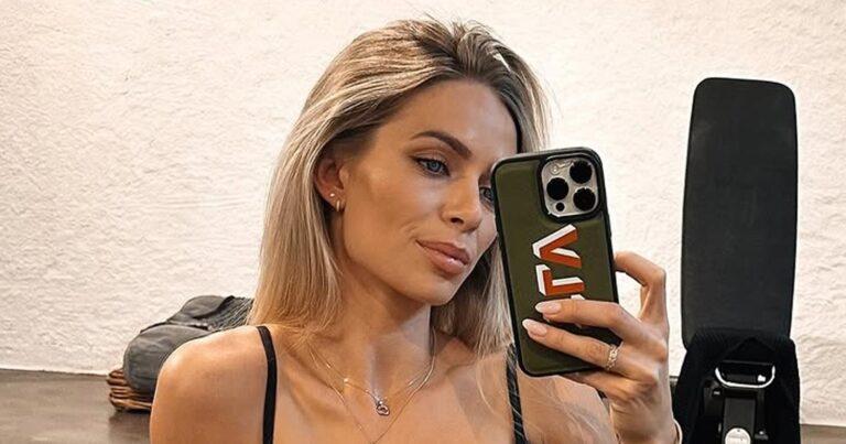 Vrouw van Louis Talpe toont bolle buik: “Zo mooi zwanger!” (foto’s)